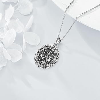 Amazon.co.jp: AXELUNA ギリシャの女神ネックレス スターリング